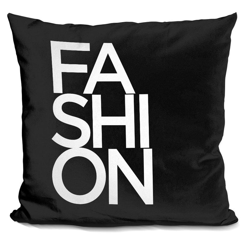 [Australia] - LiLiPi Fashion Font Decorative Accent Throw Pillow 