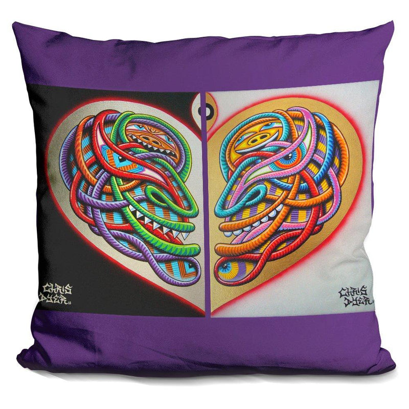 [Australia] - LiLiPi Heart Intelligence Decorative Accent Throw Pillow 