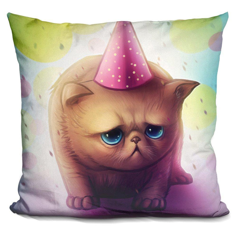 [Australia] - LiLiPi Happy Birthday Decorative Accent Throw Pillow 