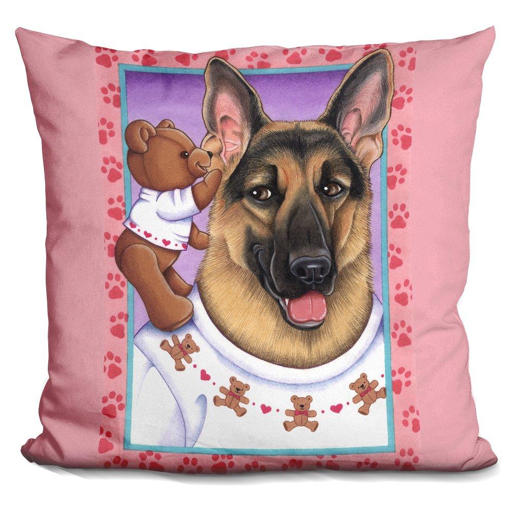 [Australia] - LiLiPi Shepherd Teddybear Decorative Accent Throw Pillow 