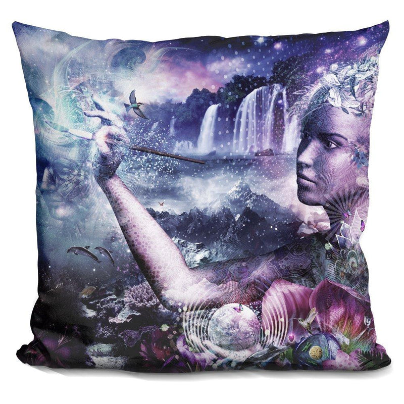 [Australia] - LiLiPi Nature Painter Decorative Accent Throw Pillow 