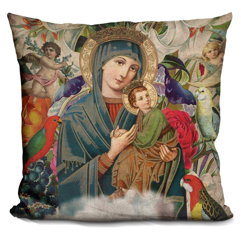 [Australia] - LiLiPi Madonna and Child Decorative Accent Throw Pillow 