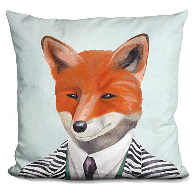 [Australia] - LiLiPi Fox Decorative Accent Throw Pillow 
