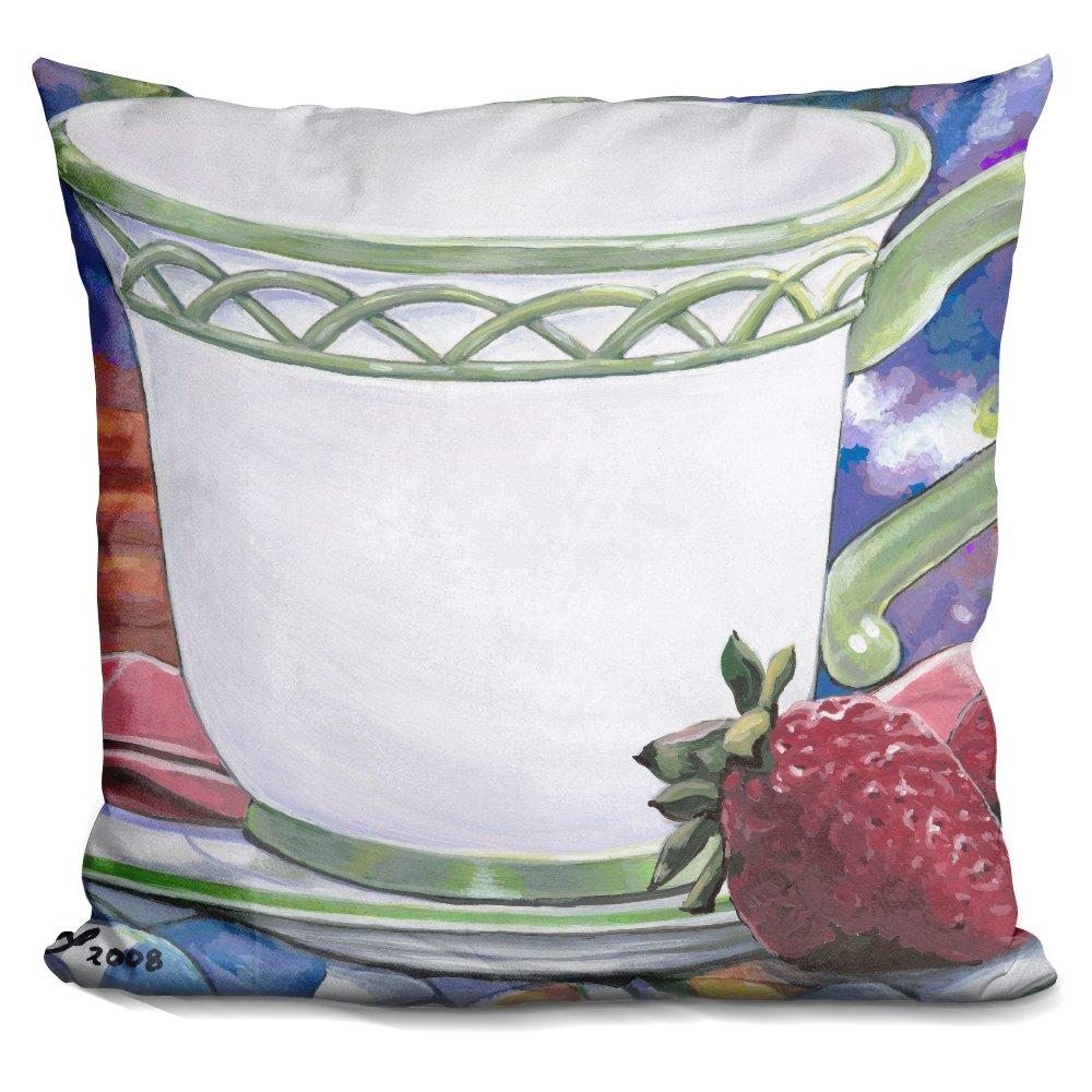 [Australia] - LiLiPi Tea Party Bear 2 Decorative Accent Throw Pillow 