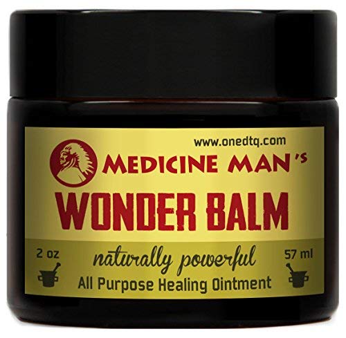 [Australia] - Medicine Man’s Wonder Balm - All Purpose Healing Ointment 2 oz - Natural Formula for Itchy, Scaly or Cracked Skin - Good as Fungus Infection Treatment, Skin Rash Cream, Psoriasis, Athletes Foot Care 