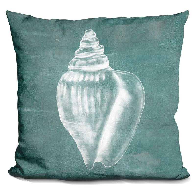 [Australia] - LiLiPi Solitary Shell Ii Decorative Accent Throw Pillow 