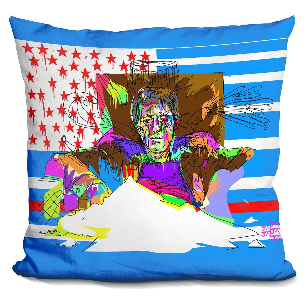 [Australia] - LiLiPi Scare Face Decorative Accent Throw Pillow 