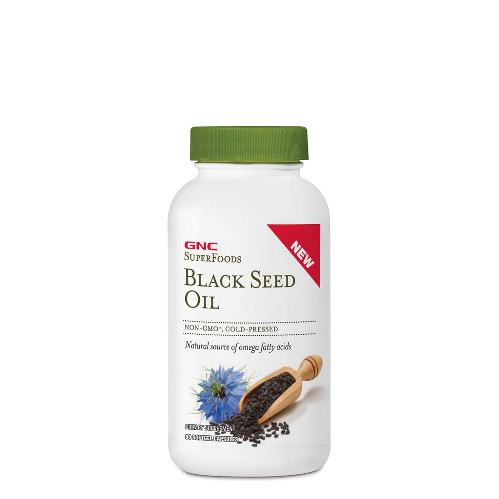 [Australia] - GNC SuperFoods Black Seed Oil, 90 Softgel Capsules 