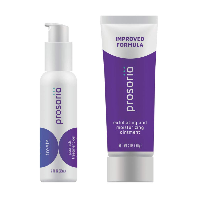 [Australia] - Prosoria Psoriasis Treatment System with Clinical Strength and Natural Botanical Ingredients - Treating, Softening and Restoring The Appearance of Skin, 2 Ounce 2 Fl Oz (Pack of 2) 