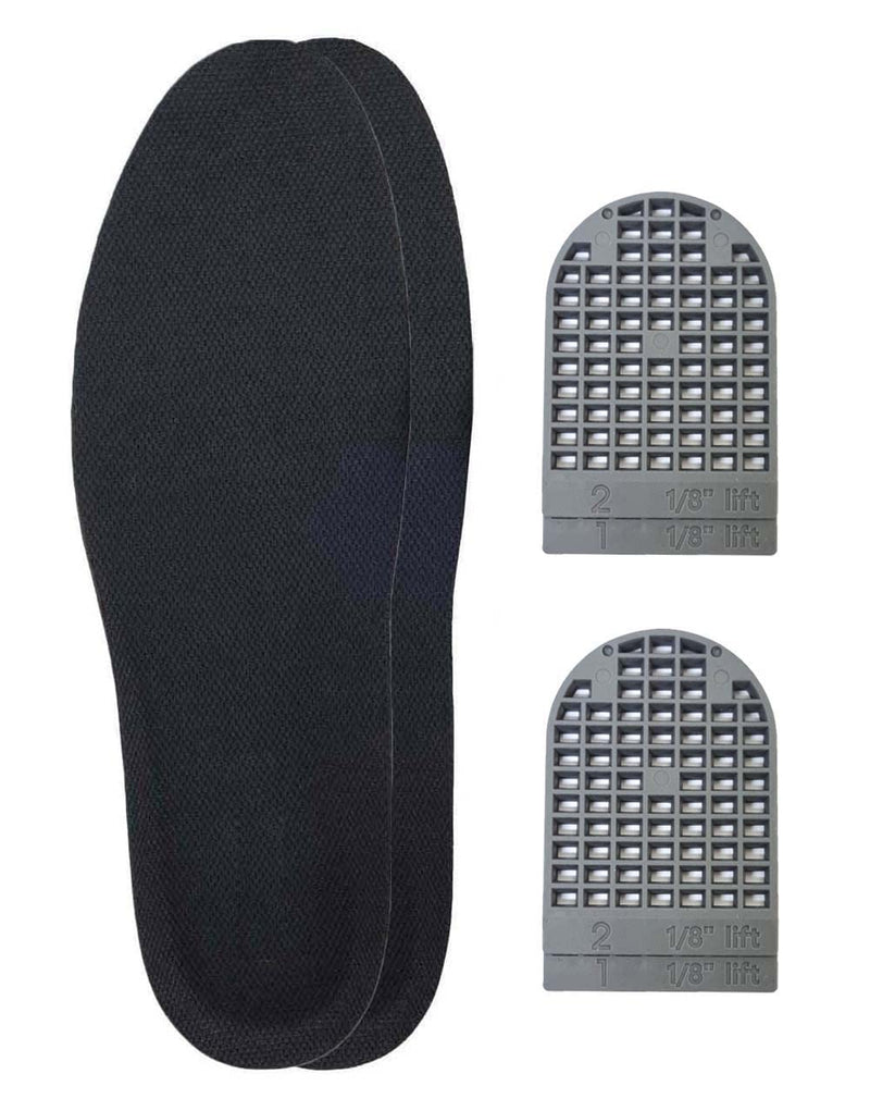 [Australia] - New 1/8 Inch 2 Left or Right Full Length Insoles and Additional Cushion Pad for Leg Length Discrepancies (2 Lefts(Medium)) 2 Lefts(Medium) 