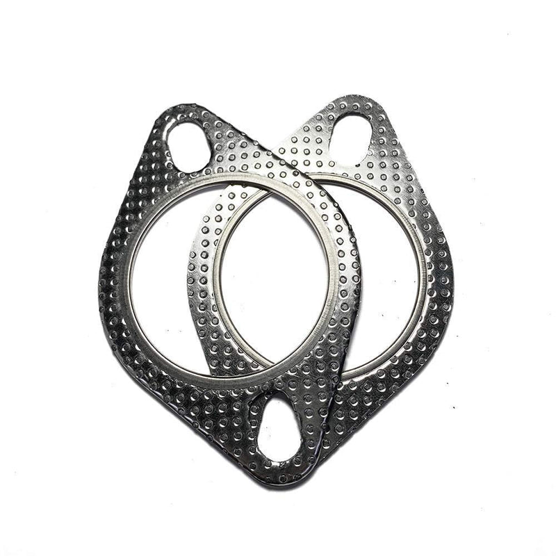 [Australia] - 2.5" ID 2 Bolt MLSG High Temp Exhaust Gasket (Qty 2) - Heavy Duty -120-06310-0002 (2.5 Inch) - Ticon Industries 