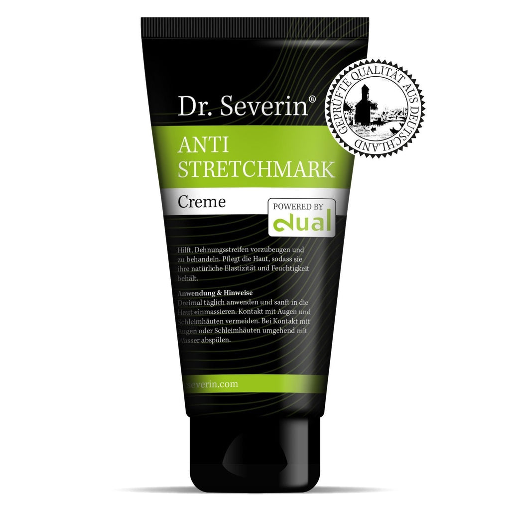 [Australia] - Anti-Stretch Solution: Dr. med. Severin Stretch mark Cream powered by dual. Prevent + remove stretch marks during muscle building + pregnancy, effective ointment against stretch marks, innovative. 