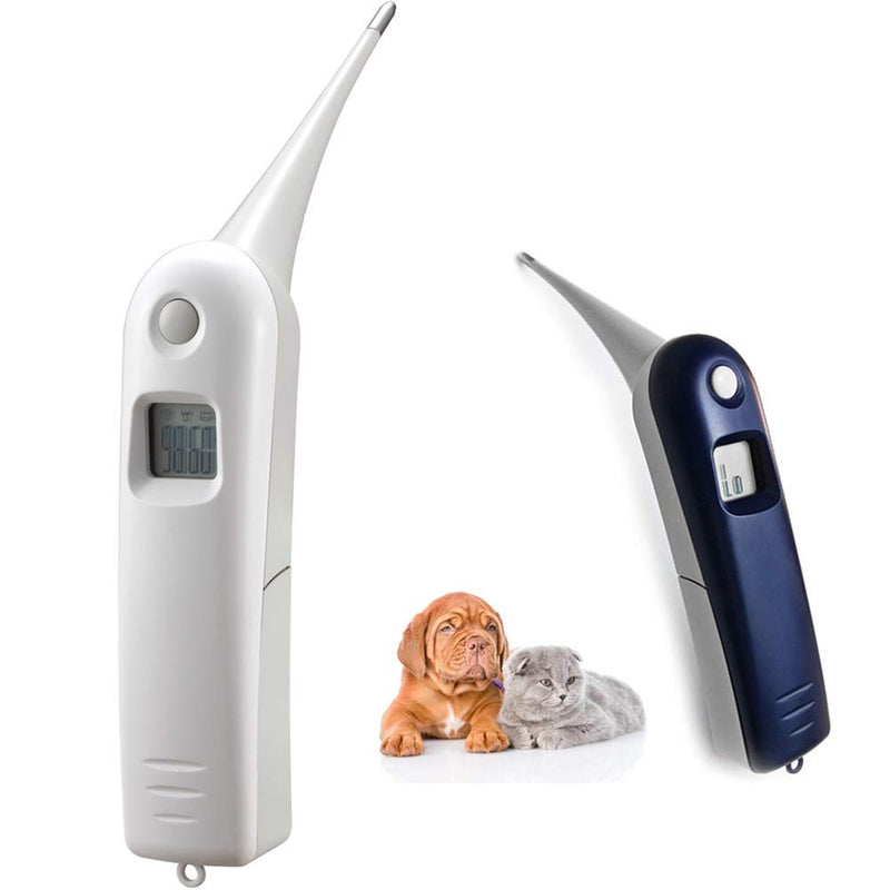 [Australia] - AURYNNS Pet Thermometer Dog Thermometer, Fast Digital Veterinary Thermometer, Pet Thermometer for Dogs, Cats, Horse,Cattle, Pigs,Birds, Sheep.(Battery Included) 