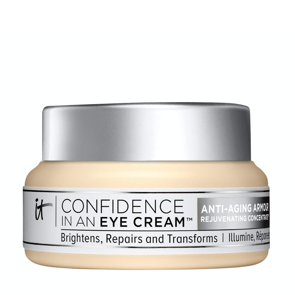 [Australia] - IT Cosmetics Confidence in an Eye Cream - Anti-Aging & Brightening Eye Cream for Dark Circles, Puffiness & Fine Lines - With Hyaluronic Acid & Collagen - 0.5 fl oz 0.5 Fl Oz (Pack of 1) 