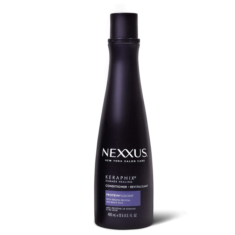 [Australia] - Nexxus Keraphix Conditioner for Damaged Hair Keraphix with ProteinFusion Silicone-Free With Keratin Protein and Black Rice 13.5 oz 