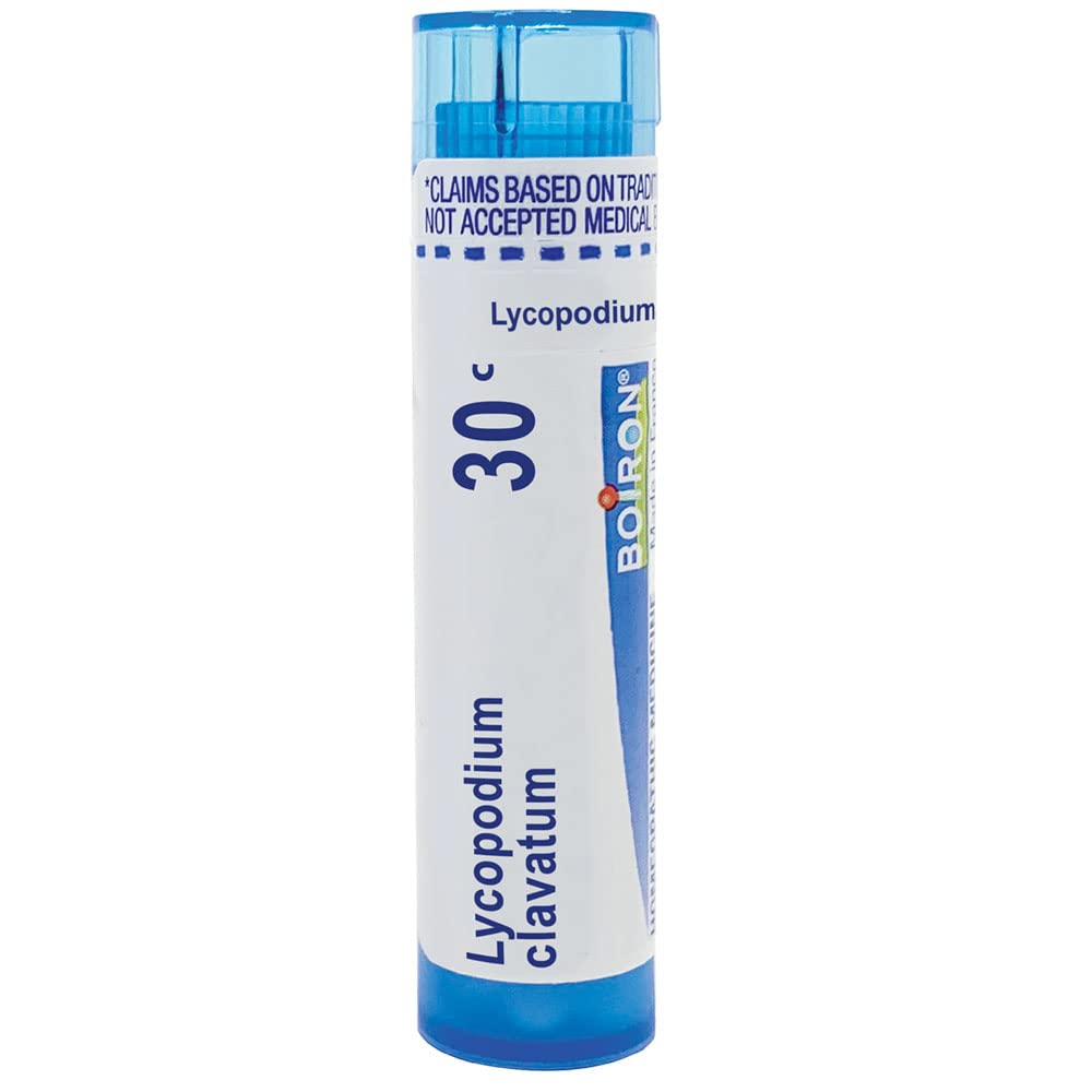 [Australia] - Boiron Lycopodium Clavatum 30C Homeopathic Medicine for Bloating and Gas, 1 Count 1 Count (Pack of 1) 