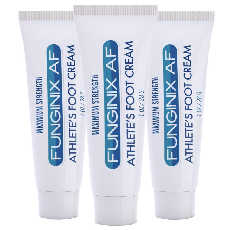 [Australia] - FUNGINIX AF Athletes Foot Cream - Topical Anti-Fungal Treatment, Eliminates Athlete's Foot Infections, Safe & Effective (3 Tubes) 3 