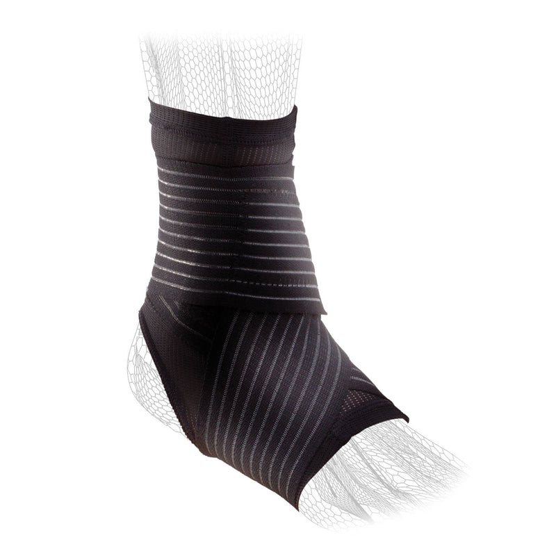 [Australia] - DonJoy Performance Figure 8 Ankle Sleeve with Straps for Moderate Support - Ankle Sprains, Strains, Inflammation, Swelling, Pain - Medkum Medium 