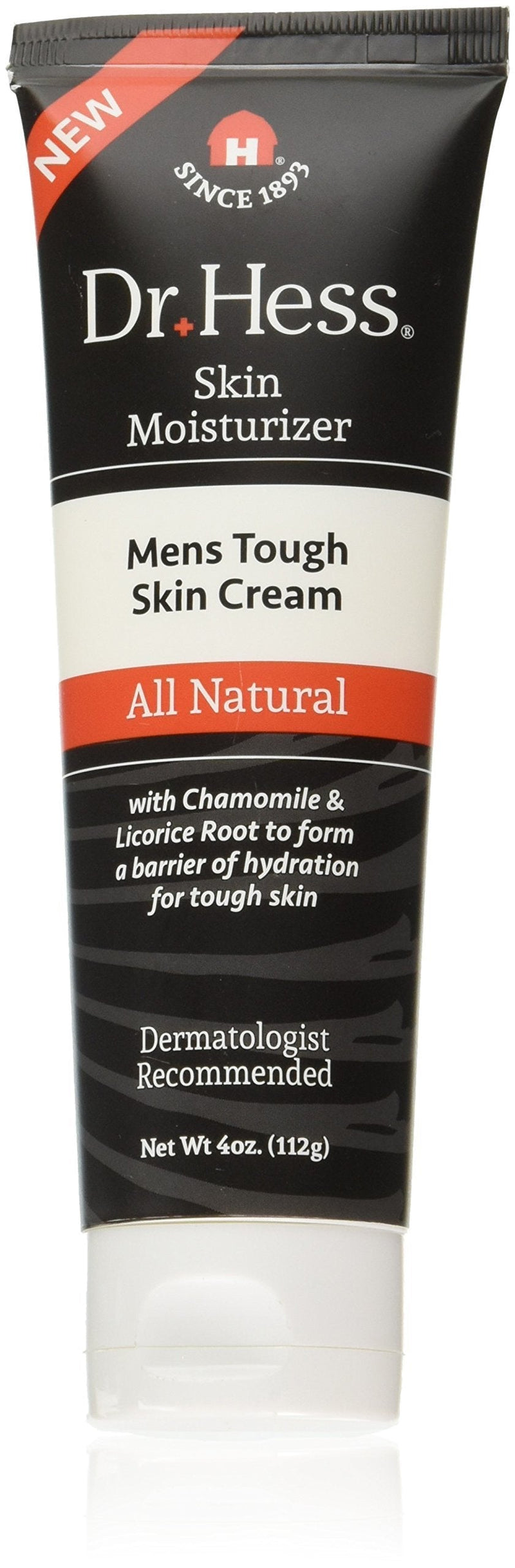 [Australia] - Dr Hess Moisturizer Men's Tough Skin Cream, 4 Ounce 