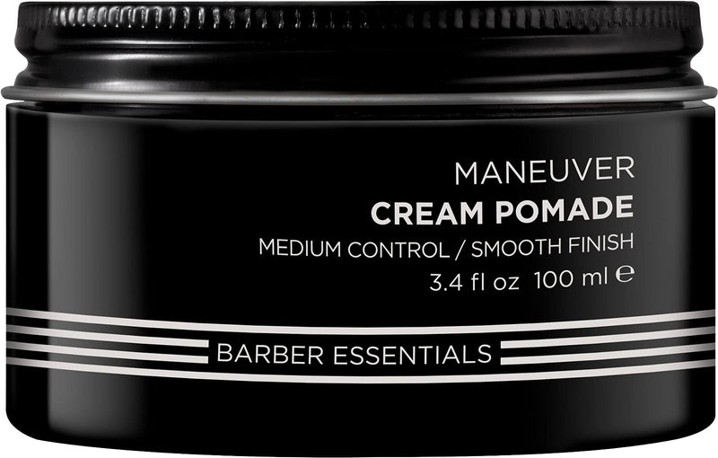 [Australia] - Redken Brews Cream Pomade For Men, Medium Hold, Natural Finish 3.4 Ounce 