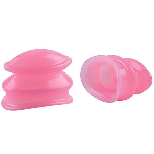 [Australia] - Soft Silicone Pout Lips Enhancer Plumper Tool Device makes Your Lip Looks More Full but only lasts 2 hours at most (Pink-Mini) 