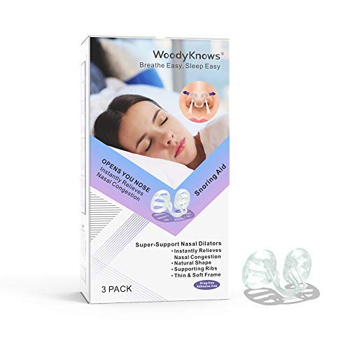 [Australia] - WoodyKnows Super-Support Nasal Dilators (Combo S+M+L 3 Pack) Combo S M L 3 Pack 