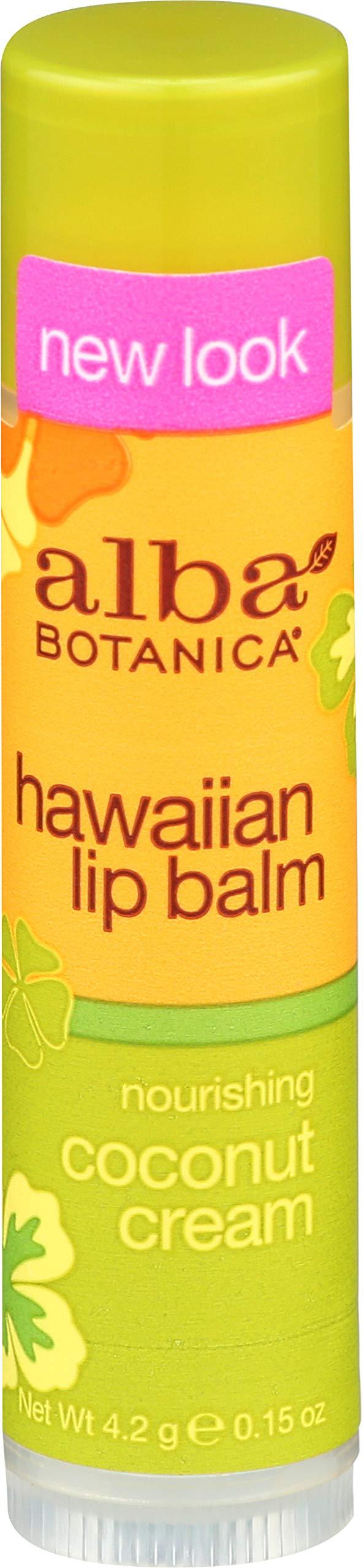 [Australia] - Alba Botanica Hawaiian Coconut Cream Lip Balm, 0.15 oz 