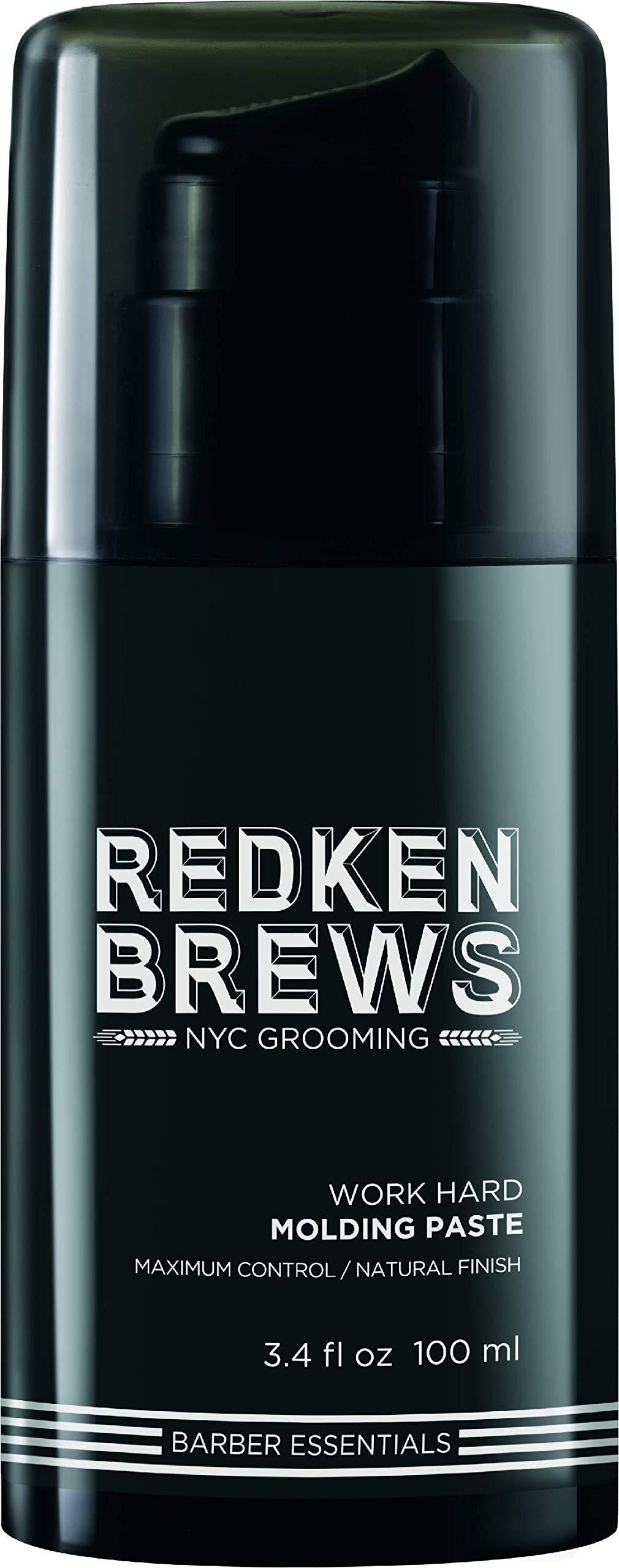 [Australia] - Redken Brews Molding Paste For Men, High Hold, Natural Finish, 3.4 Ounce 
