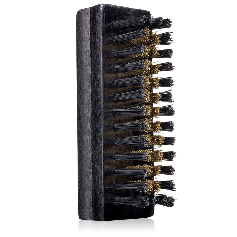 [Australia] - Trolleycar Small Suede Brush with Brass Bristles | Cleans, Softens, and Restores Texture of Nubuck Leather and Suede 