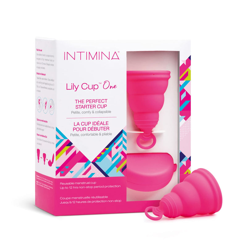 [Australia] - Intimina Lily Cup One – The Collapsible Menstrual Cup for Beginners, Teen Menstrual Cup, First Time User 