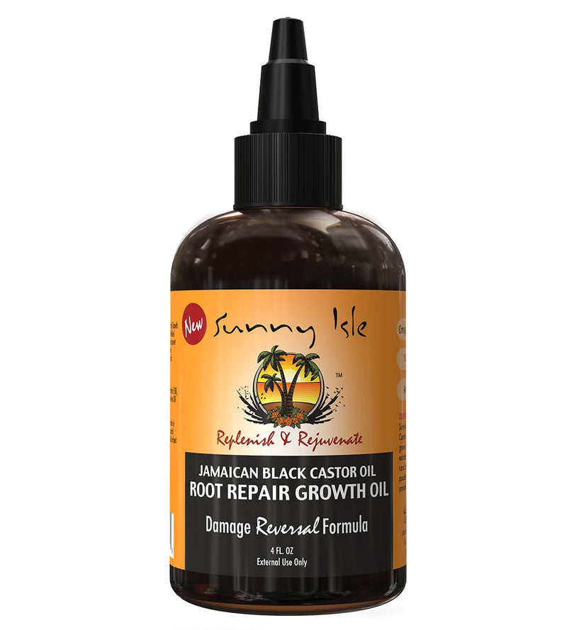 [Australia] - Sunny Isle Jamaican Black Castor Oil Root Repair Growth Oil, Brown 4 Fl Oz 