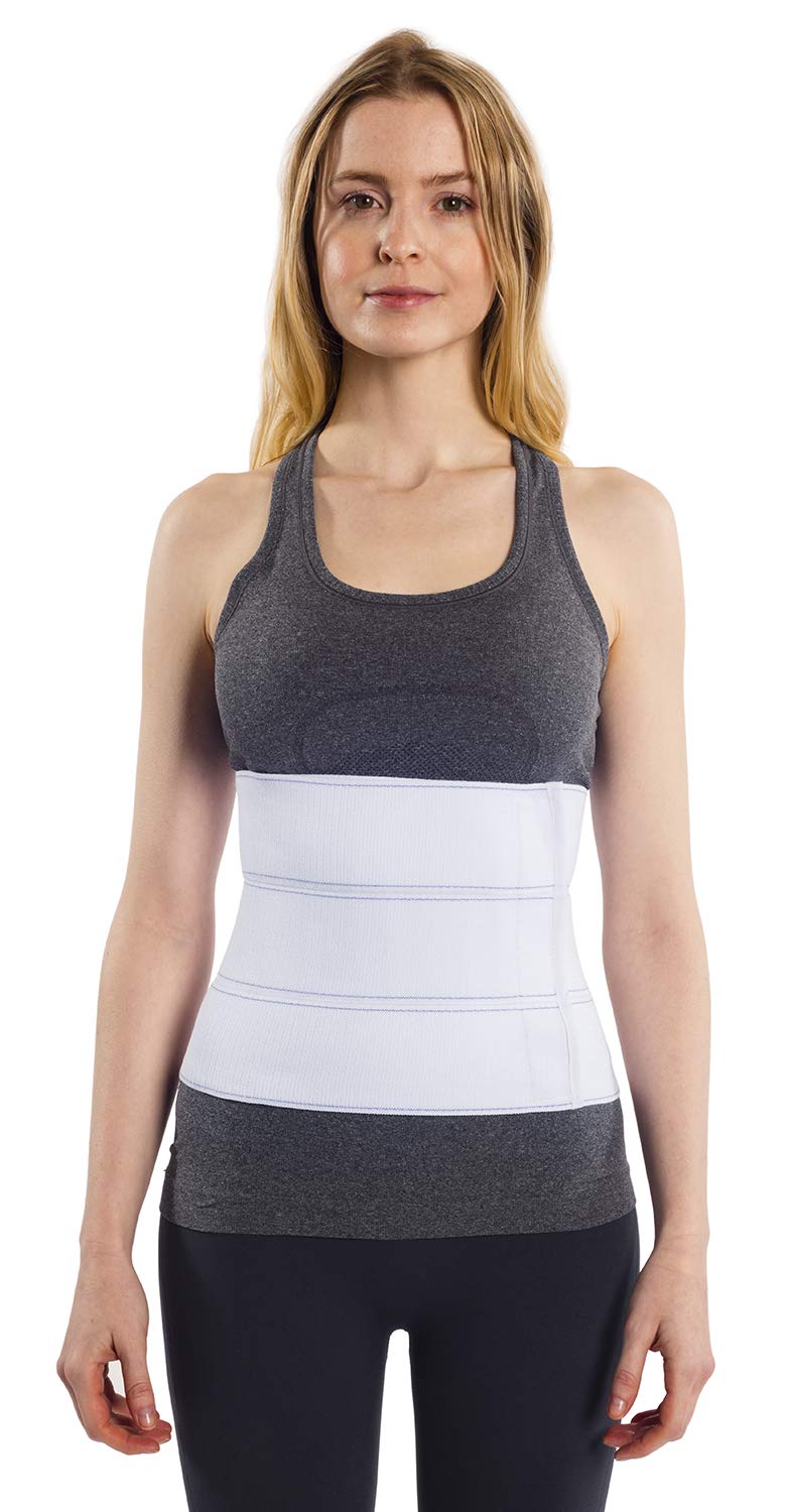 [Australia] - NYOrtho Abdominal Binder Lower Waist Support Belt - Compression Wrap for Men and Women (90" - 105") 3 Panel - 9" 3 Panel - 9" High 90-105 Inch (Pack of 1) 