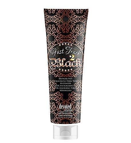 [Australia] - Devoted Creations Fast Track 2 Black Dark Tan Maximizer Tanning Lotion 8.5 Ounce 