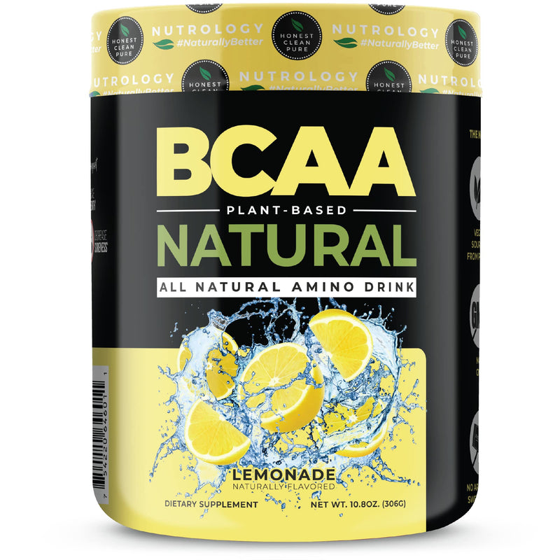 [Australia] - BCAA Natural-Non-GMO-Plant-Sourced Amino Acid Drink- Improve Performance -Enhance Recovery-Boost Immune Health-BCAA Drink Mix -Lemonade Flavor- 30 Serve Lemonade 