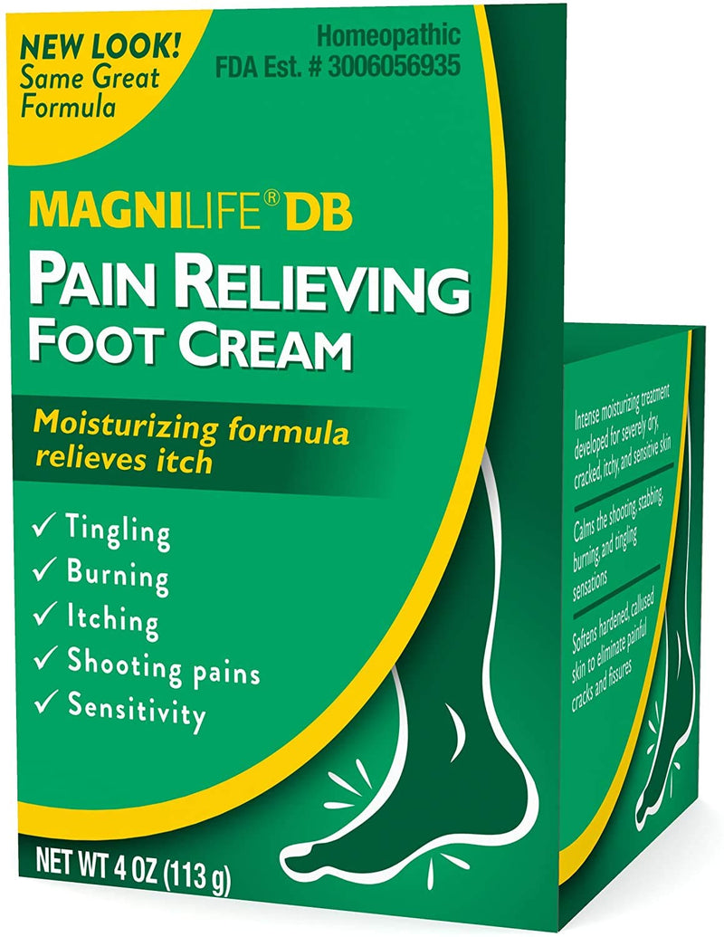 [Australia] - Magni Life DB Pain Relieving Foot Cream, 4 Ounce Each (2) 