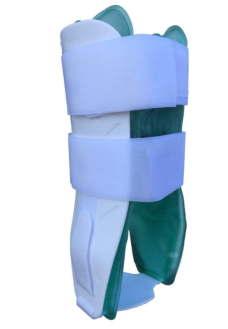 [Australia] - Alpha Medical Air Gel Cast Stirrup Ankle Brace, One Size fits All Fits Left or Right Foot 
