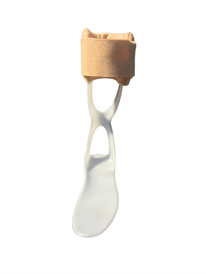 [Australia] - Swedish Style AFO by Alpha Medical, Padded Calf Ankle Foot Orthosis, Foot Drop Brace L1930 (S/M Right Foot) { Men's shoe size 5 - 9 / Women's shoe size 6 - 10} { Height of the brace 10.5" / Length of the brace 8.5"} 