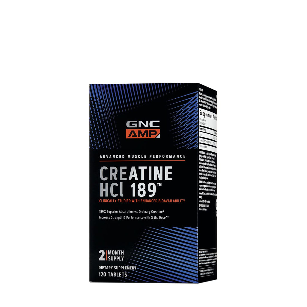 [Australia] - GNC AMP HCl 189, 120 Tablets 60 Servings (Pack of 1) 