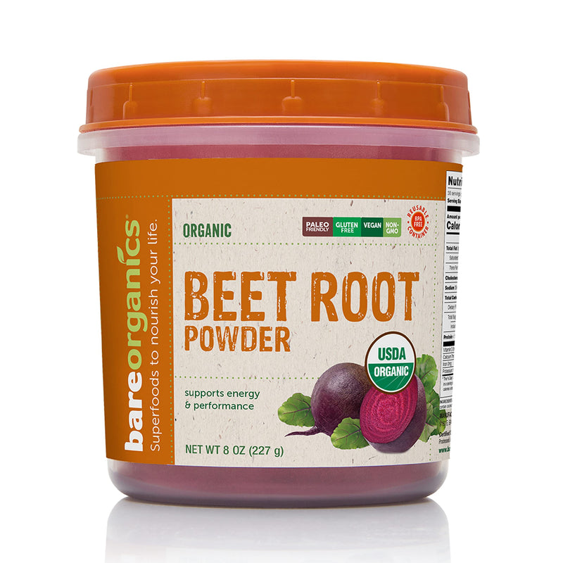 [Australia] - BareOrganics Beet Root, Superfood Powder, Dietary Supplement, 8 Oz 