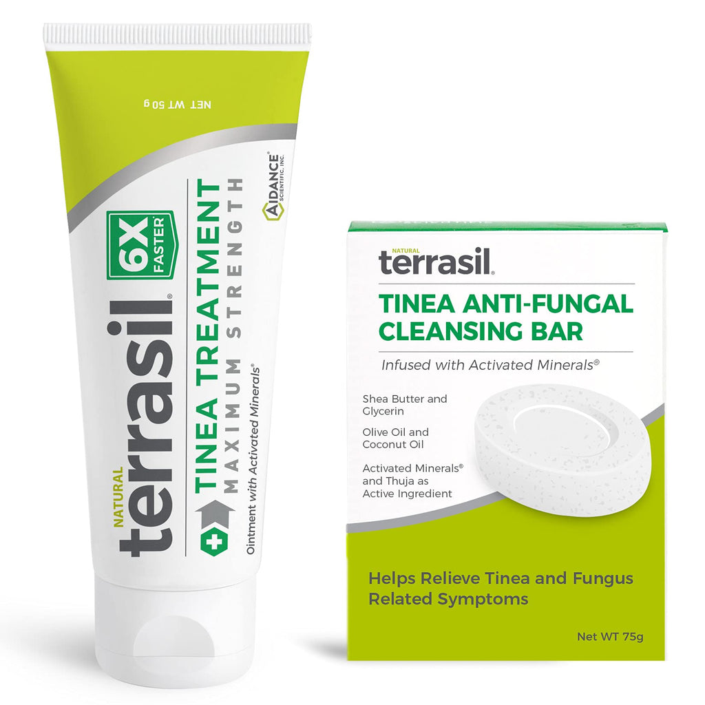 [Australia] - Terrasil Tinea Versicolor Treatment Max (50g Tube & Tinea soap bar) 