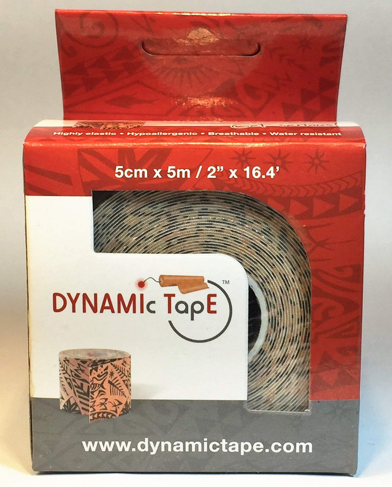 [Australia] - Dynamic Tape - 38138 , 2" X 16.4' (5CM X 5M), Black Tattoo, Single Roll 