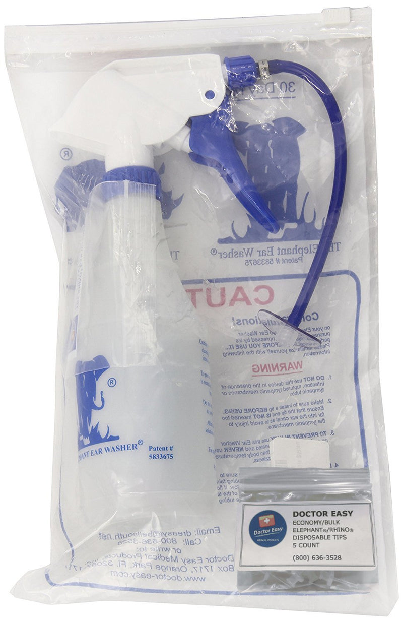 [Australia] - Elephant Ear Washer Economy Bottle System by Doctor Easy 