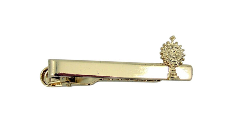 [Australia] - Religious Tie Clip for Boys, 1 1/2 Inch Gold Toned Chalice 