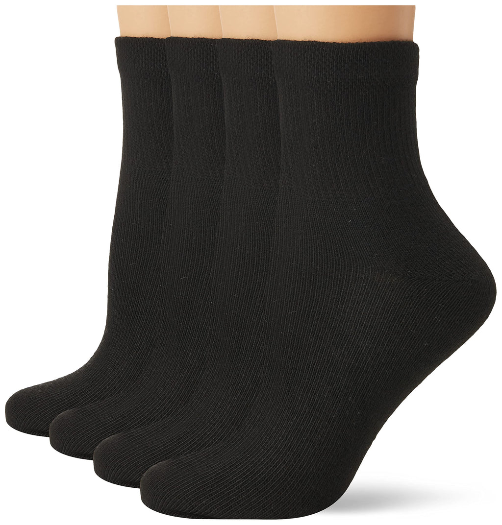 [Australia] - Dr. Scholl's Women's Diabetes & Circulator Socks - 4 & 6 Pair Packs Ankle 8-12 Black 
