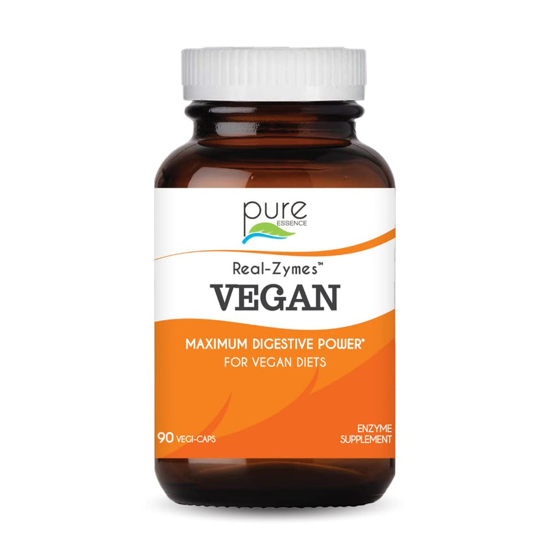 [Australia] - Real-Zymes™ Vegan Digestive Enzymes Supplement with Probiotics for Better Digestion - Natural Support for Relief of Bloating, Gas, Belching, Diarrhea, Constipation, IBS, etc. - 90 Caps 