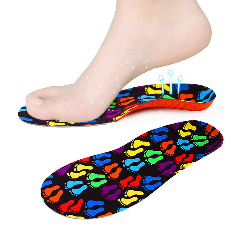 [Australia] - Orthotics Insole Kids - Orthotic Shoes Inserts for Flat Feet and Arch Support (Little Kids 13-3) Little Kids 13-3 