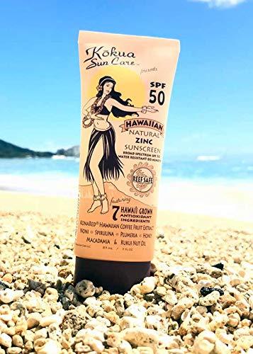 [Australia] - Kokua Sun Care SPF 50/80 Min Water Resistance Reef Safe Natural Zinc Sunscreen 