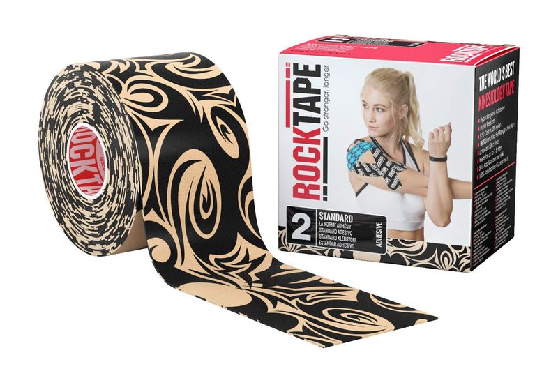 [Australia] - RockTape Original 2-Inch Water-Resistant Kinesiology Tape 16.4-Foot Continuous Roll Tattoo 