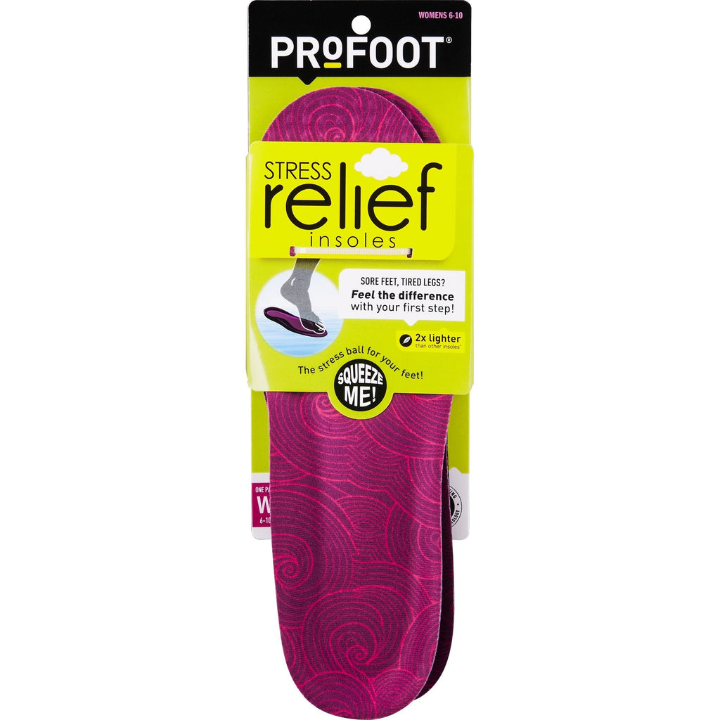 [Australia] - Profoot Stress Relief Insole, Women's 6-10, 1 Pair Women 6-10 (1 pair) 