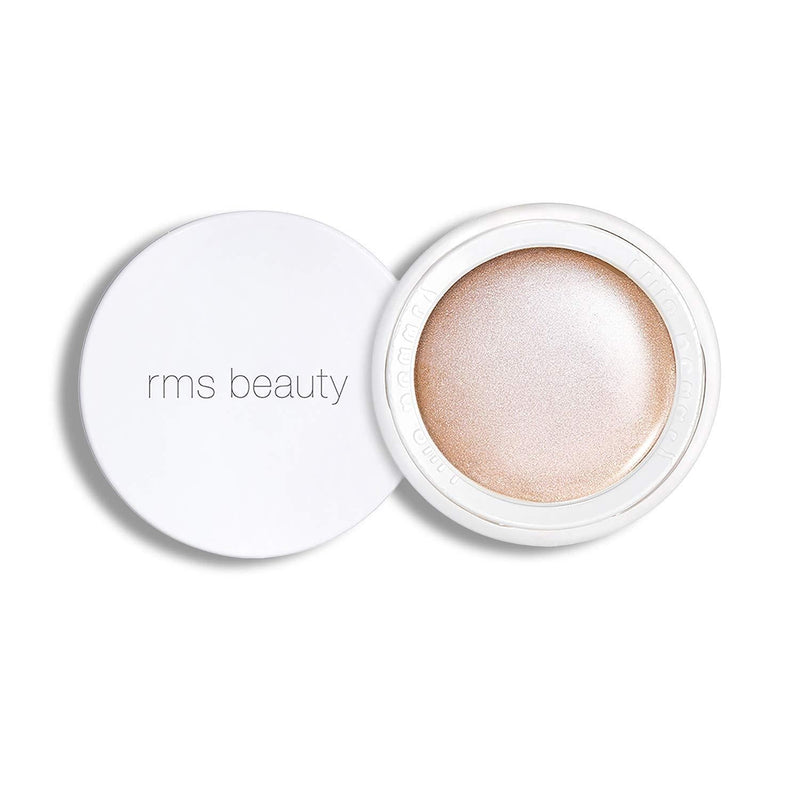[Australia] - RMS Beauty Luminizer Highlighter - Creamy Light-Reflective Organic Face Makeup Palette for Dewy, Glowing & Nourished Skin - Champagne Rosé (0.17 Ounce) Champagne Rosé 